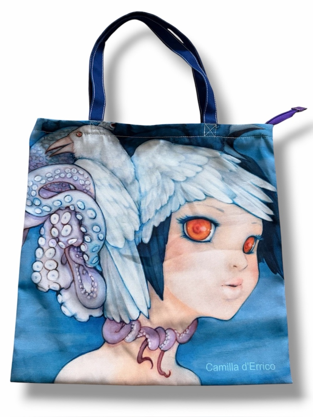 Camilla d'Errico artist graphic tote bag